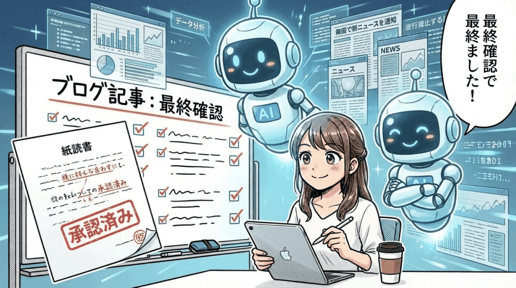 最終チェック(人間)